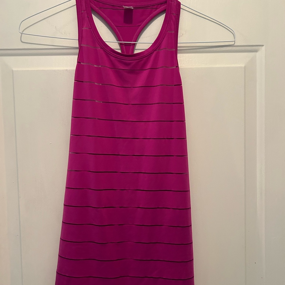 Athleta Magenta Racerback Tank